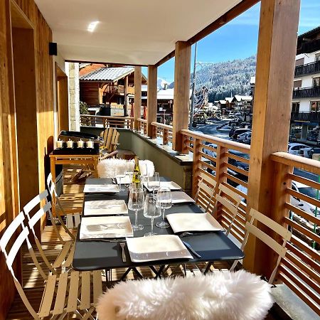 Appartement De Standing Plein Centre Station, 50M Des Pistes Les Gets Exteriör bild